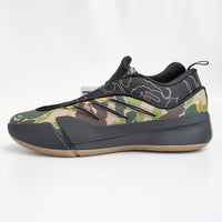 adidas 新品 BAPE DAME9 猿迷彩 リラード 27.5cm JH6358 スニーカー 24SS ブラック カーキ メンズ アディダス/アベイシングエイプ【中古】5-0401G♪