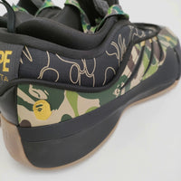 adidas 新品 BAPE DAME9 猿迷彩 リラード 27.5cm JH6358 スニーカー 24SS ブラック カーキ メンズ アディダス/アベイシングエイプ【中古】5-0401G♪