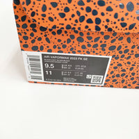 NIKE 新品 AIR VAPORMAX 2023 FK サイズ27.5cm フライニット FZ2519-001 スニーカー ブラック オレンジ メンズ ナイキ【中古】5-0401G♪