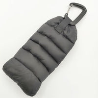 NANGA MINI SLEEPING BAG PHONE CASE スマホケース ポーチ ブラック メンズ ナンガ【中古】5-0813G∞