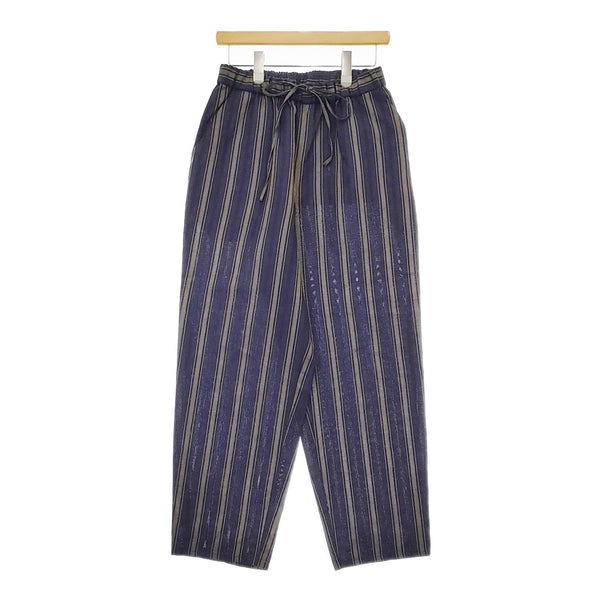 marka COCOON FIT EASY PANTS サイズ1 ワイドテーパード コクーンフィットイージー パンツ 22SS ネイビー カーキ メンズ マーカ【中古】5-0506M♪