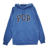 POP TRADING COMPANY ポップトレーディングカンパニー プルオーバー 1251-343-0554 サイズL パーカー ブルー メンズ【中古】5-0506M♪