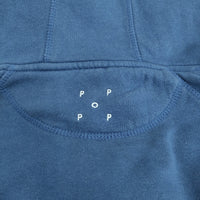 POP TRADING COMPANY ポップトレーディングカンパニー プルオーバー 1251-343-0554 サイズL パーカー ブルー メンズ【中古】5-0506M♪