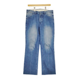 WEWILL/Wrangler WW DENIM SLACKS サイズ2 スラックスデニムパンツ W-010-6012 22SS ブルー メンズ ウィーウィル/ラングラー【中古】5-0506G♪