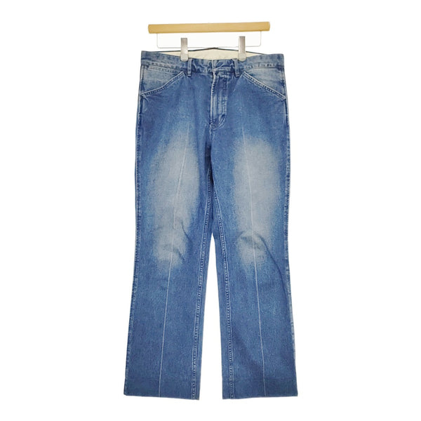WEWILL/Wrangler WW DENIM SLACKS サイズ2 スラックスデニムパンツ W-010-6012 22SS ブルー メンズ ウィーウィル/ラングラー【中古】5-0506G♪
