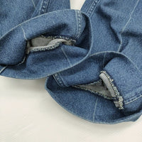 WEWILL/Wrangler WW DENIM SLACKS サイズ2 スラックスデニムパンツ W-010-6012 22SS ブルー メンズ ウィーウィル/ラングラー【中古】5-0506G♪