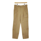 Fumiya Hirano THE TROUSERS フミヤヒラノザトラウザーズ REGENT HARRISONS 23AWP0121 サイズ34 パンツ ベージュ メンズ【中古】5-0422M♪