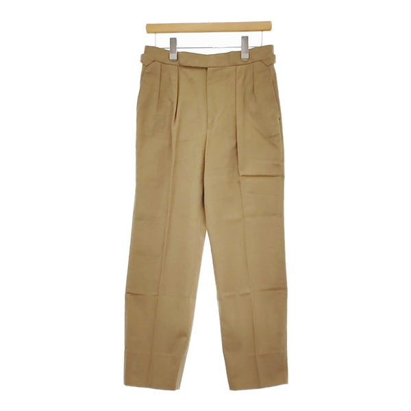 Fumiya Hirano THE TROUSERS フミヤヒラノザトラウザーズ REGENT HARRISONS 23AWP0121 サイズ34 パンツ ベージュ メンズ【中古】5-0422M♪