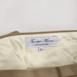 Fumiya Hirano THE TROUSERS フミヤヒラノザトラウザーズ REGENT HARRISONS 23AWP0121 サイズ34 パンツ ベージュ メンズ【中古】5-0422M♪