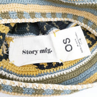 story mfg ストーリーエムエフジー BREW HAT 定価33000円 ハット ベージュ 多色 メンズ【中古】5-0901G◎