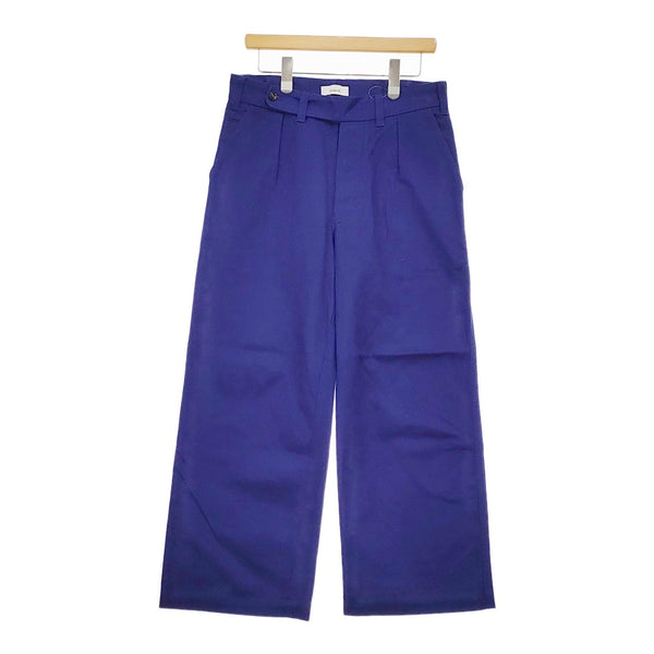 nuterm Wide Amy Trousers アーミーワイドトラウザー 定価33000円 002PT-022S サイズ30 パンツ ブルー メンズ ニューターム【中古】5-0422M♪
