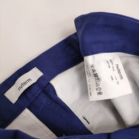 nuterm Wide Amy Trousers アーミーワイドトラウザー 定価33000円 002PT-022S サイズ30 パンツ ブルー メンズ ニューターム【中古】5-0422M♪