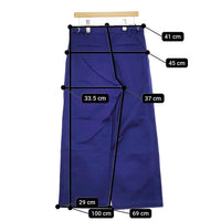 nuterm Wide Amy Trousers アーミーワイドトラウザー 定価33000円 002PT-022S サイズ30 パンツ ブルー メンズ ニューターム【中古】5-0422M♪