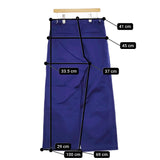 nuterm Wide Amy Trousers アーミーワイドトラウザー 定価33000円 002PT-022S サイズ30 パンツ ブルー メンズ ニューターム【中古】5-0422M♪
