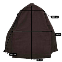 blurhms 新品 Wool Napping Beacon Jacket 定価69300円 BHS24F012 ジャケット 24AW ブラウン メンズ ブラームス【中古】5-0821T∞