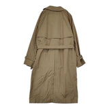 blurhms 新品 Gabardine Double Belt Trench Coat 定価132000円 BHS21F001 トレンチコート ベージュ メンズ ブラームス【中古】5-0821T∞