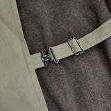 blurhms 新品 Gabardine Double Belt Trench Coat 定価132000円 BHS21F001 トレンチコート ベージュ メンズ ブラームス【中古】5-0821T∞