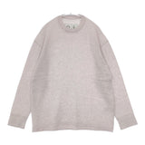 SIDE SLOPE カシミアヴィンテージニットプルオーバー 定価39600円 日本製 SSL34-001 セーター ニット ライトピンク メンズ サイドスロープ【中古】5-0928T△
