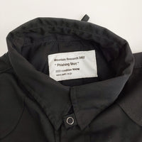MOUNTAIN RESEARCH Phishing Shirt フィッシングシャツ MTR-3452 定価49500円 サイズL 2WAY ブラック メンズ マウンテンリサーチ【中古】5-0511M♪