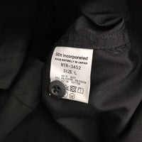 MOUNTAIN RESEARCH Phishing Shirt フィッシングシャツ MTR-3452 定価49500円 サイズL 2WAY ブラック メンズ マウンテンリサーチ【中古】5-0511M♪