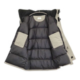 HERILL SIERRA JACKET 定価110000円 24-011-HL-8140-30 サイズ1 ダウンジャケット 24AW グレージュ メンズ ヘリル【中古】5-1031A♪