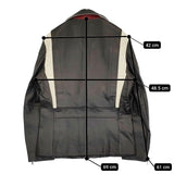 Paul Smith ライダースレザーブルゾン ダブル 牛革 定価154000円 274207 6483CLB ジャケット ブラック メンズ ポール・スミス【中古】5-0920T♪