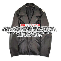 Paul Smith ライダースレザーブルゾン ダブル 牛革 定価154000円 274207 6483CLB ジャケット ブラック メンズ ポール・スミス【中古】5-0920T♪