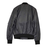 Paul Smith シープスキン 羊革 レザージャケット 233221 715MLB サイズＭ ブルゾン ブラック メンズ ポール・スミス【中古】5-0920T♪