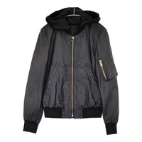 Paul Smith シープスキン 羊革 レザージャケット 233221 715MLB サイズＭ ブルゾン ブラック メンズ ポール・スミス【中古】5-0920T♪