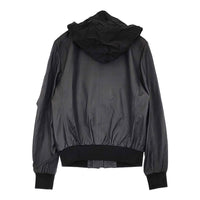 Paul Smith シープスキン 羊革 レザージャケット 233221 715MLB サイズＭ ブルゾン ブラック メンズ ポール・スミス【中古】5-0920T♪