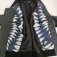 Paul Smith シープスキン 羊革 レザージャケット 233221 715MLB サイズＭ ブルゾン ブラック メンズ ポール・スミス【中古】5-0920T♪