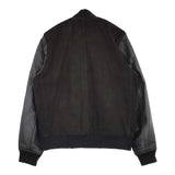 Paul Smith JEANS COMBINATION LEATHER BLOUSON スウェード 定88000円 店舗限定 ブルゾン ブラック メンズ ポールスミスジーンズ【中古】5-0920T♪