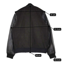 Paul Smith JEANS COMBINATION LEATHER BLOUSON スウェード 定88000円 店舗限定 ブルゾン ブラック メンズ ポールスミスジーンズ【中古】5-0920T♪