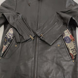 PAUL SMITH COLLECTION SINGLE RIDERS JACKET 定165000円 羊革 ライダースジャケット ブラック メンズ ポールスミスコレクション【中古】5-0920T♪