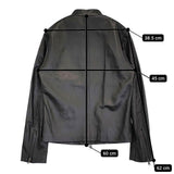 PAUL SMITH COLLECTION SINGLE RIDERS JACKET 定165000円 羊革 ライダースジャケット ブラック メンズ ポールスミスコレクション【中古】5-0920T♪