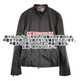 PAUL SMITH COLLECTION SINGLE RIDERS JACKET 定165000円 羊革 ライダースジャケット ブラック メンズ ポールスミスコレクション【中古】5-0920T♪