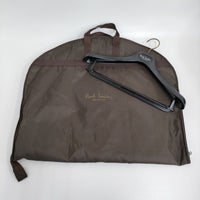 Paul Smith/RED EAR WOOD GRAINED JACQUARED BOMBER JACKET レオパード 羊革ブルゾン ネイビー メンズ ポールスミス/レッドイヤー【中古】5-0920T♪
