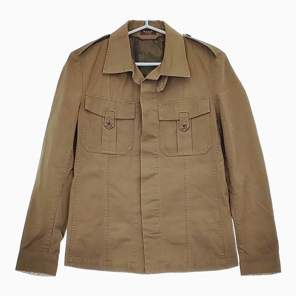 Paul Smith ミリタリージャケット サイズM ジャケット カーキ メンズ ポール・スミス【中古】5-0422M♪