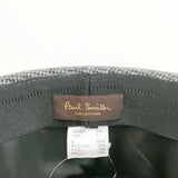 PAUL SMITH COLLECTION イタリア製 224451 ウール混 帽子 ハット グレー チャコールグレー メンズ ポールスミスコレクション【中古】5-1125T◎