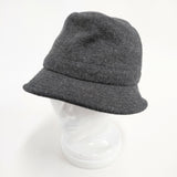 PAUL SMITH COLLECTION 裏地付き 234457 日本製 ウールカシミヤ 帽子 ハット チャコールグレー メンズ ポールスミスコレクション【中古】5-1125T◎