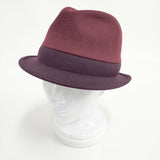 Paul Smith ウールハット 230301 日本製 帽子 ハット ボルドー メンズ ポール・スミス【中古】5-1125T◎