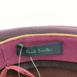Paul Smith ウールハット 230301 日本製 帽子 ハット ボルドー メンズ ポール・スミス【中古】5-1125T◎