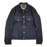 Paul Smith JEANS ブランケット付き 裏起毛 Gジャン 252314 821H M デニムジャケット ネイビー メンズ ポールスミスジーンズ【中古】5-0920T♪