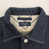 Paul Smith JEANS ブランケット付き 裏起毛 Gジャン 252314 821H M デニムジャケット ネイビー メンズ ポールスミスジーンズ【中古】5-0920T♪