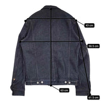 Paul Smith JEANS ブランケット付き 裏起毛 Gジャン 252314 821H M デニムジャケット ネイビー メンズ ポールスミスジーンズ【中古】5-0920T♪