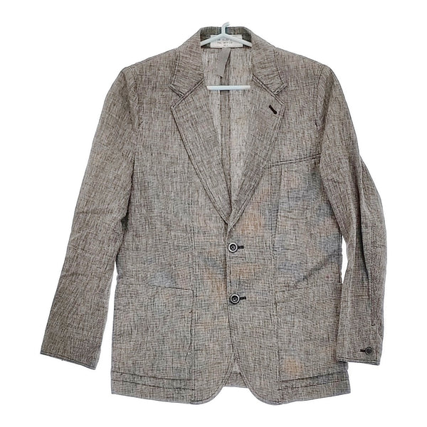 Paul Smith/RED EAR 154250 021P サイズS リネンコットン テーラードジャケット グレー メンズ ポール・スミス/レッドイヤー【中古】5-0411M♪