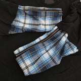 WEYEP レイヤードカットソー 古着リメイク 定価8000円 L 長袖Ｔシャツ カットソー ロンＴ ブラック ブルー メンズ ウィエップ【中古】5-0422M♪