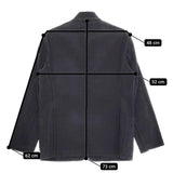 CASEY CASEY CAVALIER JACKET 定価198000円 ジャケット 23AW ブラック メンズ ケイシーケイシー【中古】5-0415M♪
