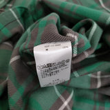 Unlikely アンライクリー Elbow Patch Flannel Work Shirts 定価48400円 U23F-11-0002 L 長袖シャツ 23AW グリーン グレー メンズ【中古】5-0415M♪