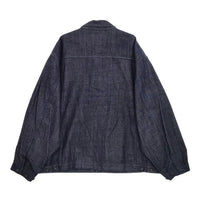 WhoWhat ビッグシルエット オーガニックコットン Gジャン デニムジャケット ネイビー メンズ フーワット【中古】5-0705M∞